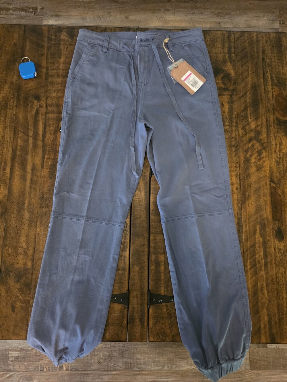 Blue Utility Style Pants